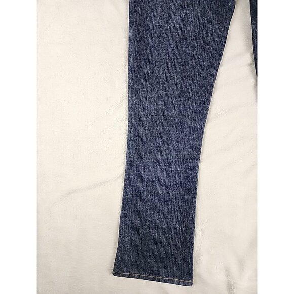 Guess Jeans Belmont Flare Womens 26 Stretch Denim Dark Wash Blue - Picture 7 of 13